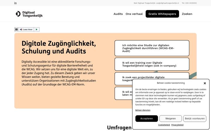 Screenshot of barrierebefreit.de