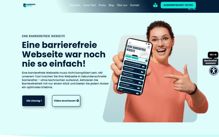 Képernyőkép: barrierefrei-digital.de