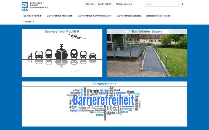 Screenshot of barrierefreifueralle.de