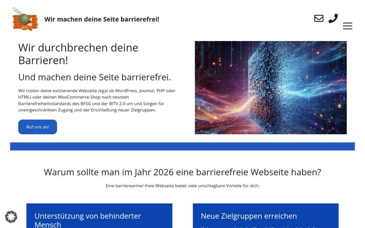 Screenshot of barrierefreiheit-fuer-alle.de
