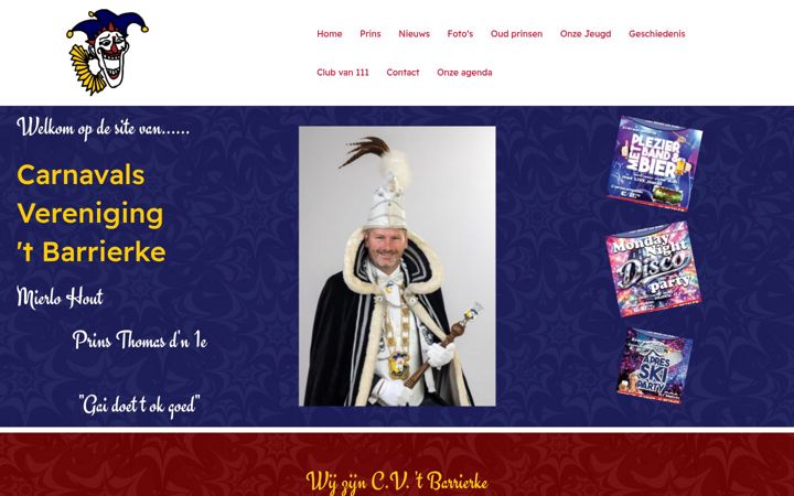 Screenshot of barrierke.nl