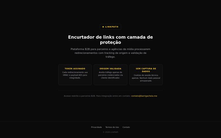 Screenshot of barrigacheia.me