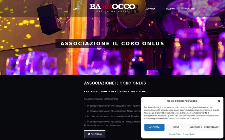 Screenshot of barrocco.it