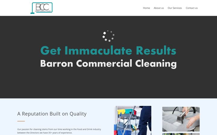 Screenshot of barroncc.com