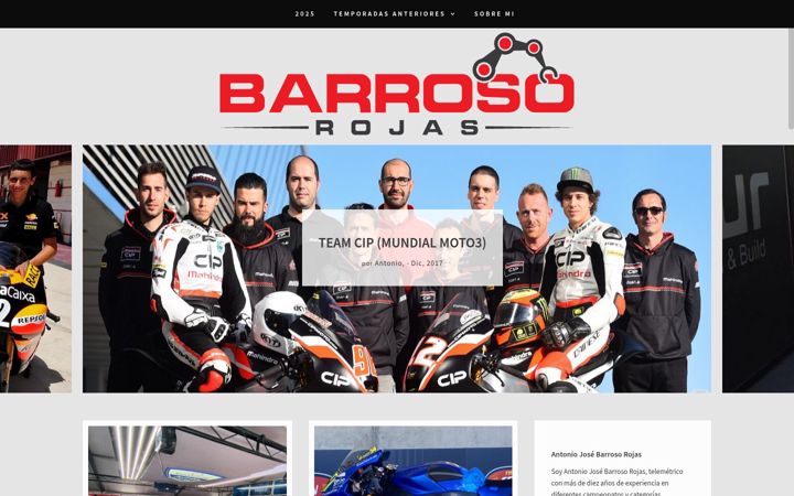 Screenshot of barrosorojas.com