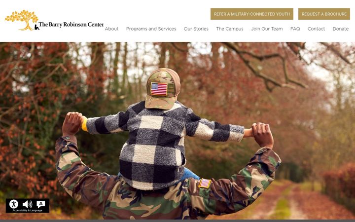 Screenshot of barryrobinson.org