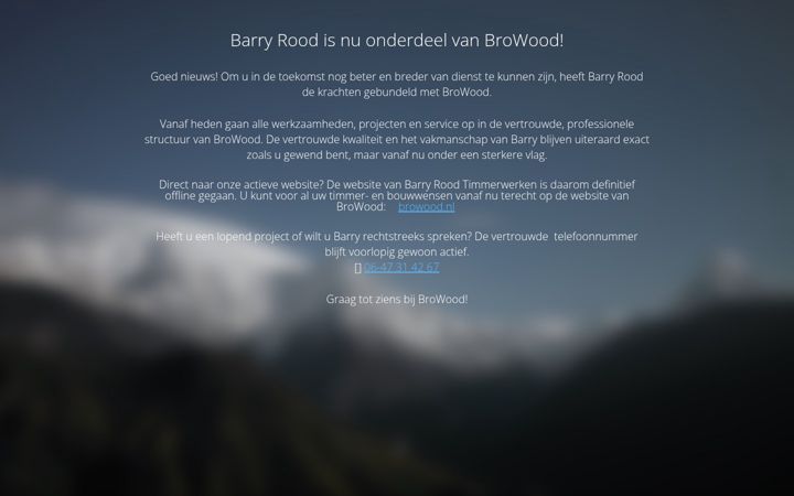 Screenshot of barryroodtimmerwerken.nl