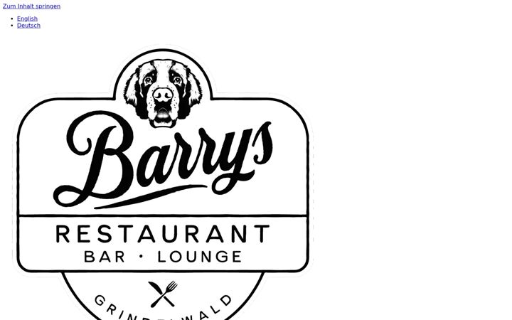 Screenshot of barrysrestaurant.ch