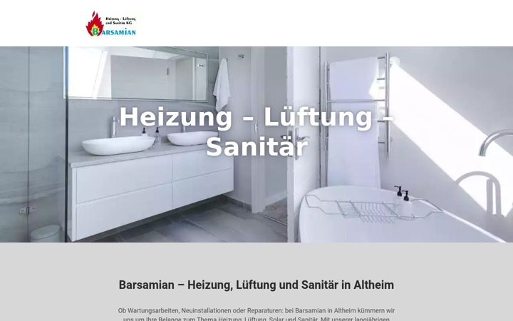 Screenshot ta' barsamian.de