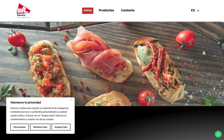 Screenshot of barsilberria.com