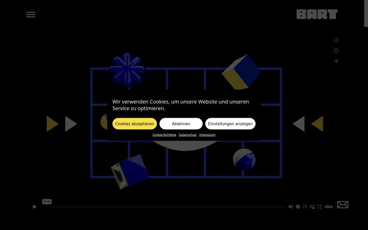 Screenshot of bart-design.de