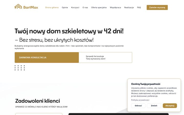Screenshot von bart-max.pl