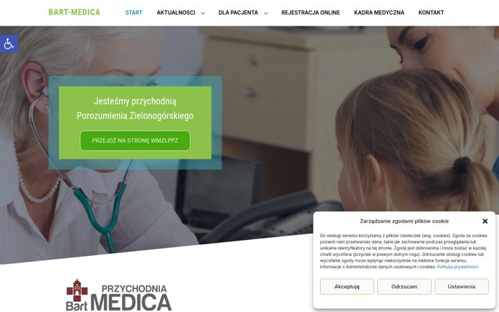 Screenshot of bart-medica.pl