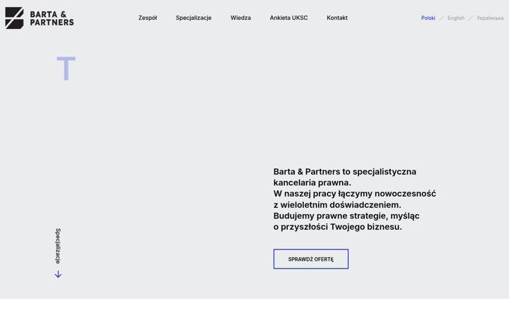 Screenshot of barta.pl
