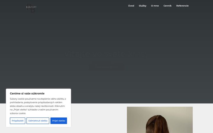 Screenshot of bartakymua.sk