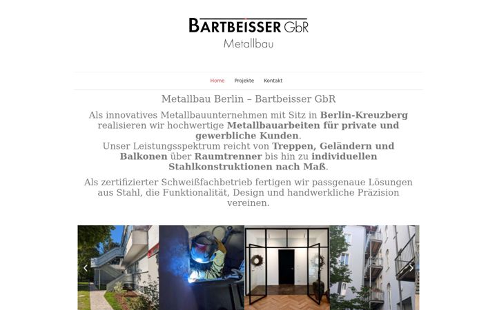 Screenshot ta' bartbeisser.de