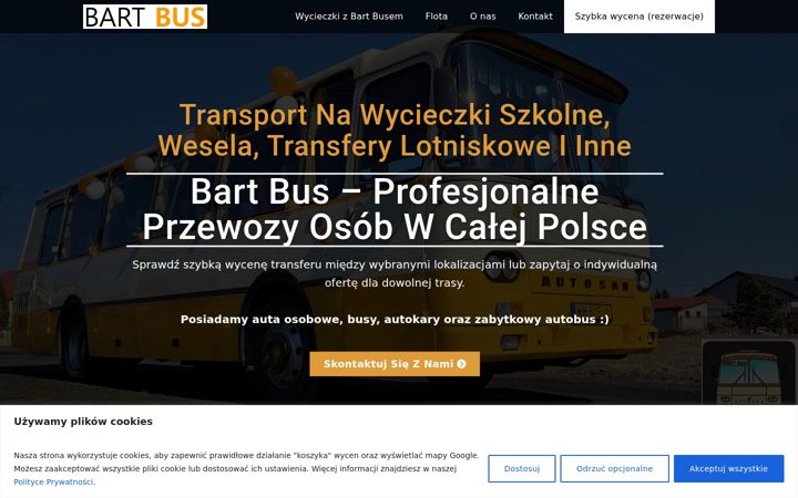 Screenshot von bartbus.pl