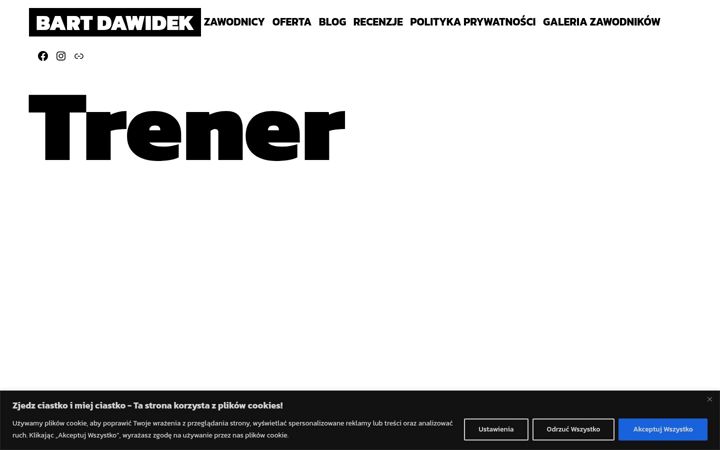 Screenshot von bartdawidek.pl