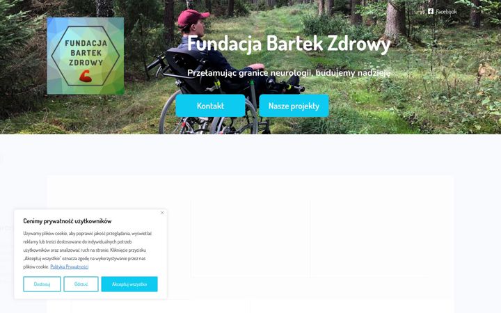 Screenshot of bartekzdrowy.pl