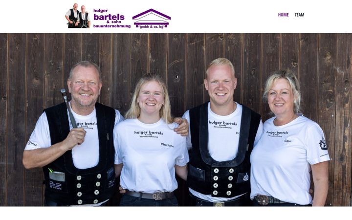 Zrzut ekranu bartels-zimmerei.de