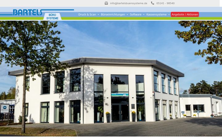Screenshot of bartelsbuerosysteme.de