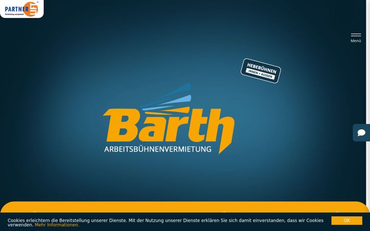 Screenshot of barth-arbeitsbuehnen.de