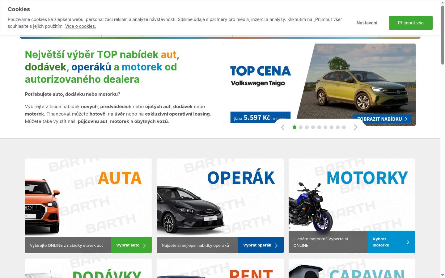 Screenshot tal-banner tal-kunsens muri qabel kwalunkwe interazzjoni