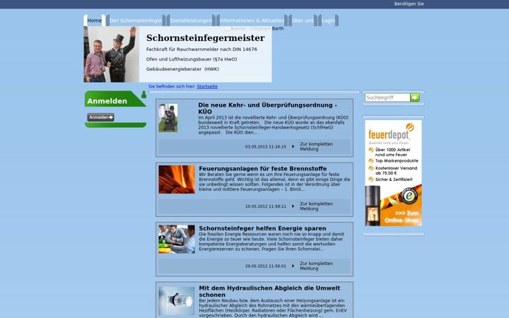 Screenshot of barth-kalkar.de