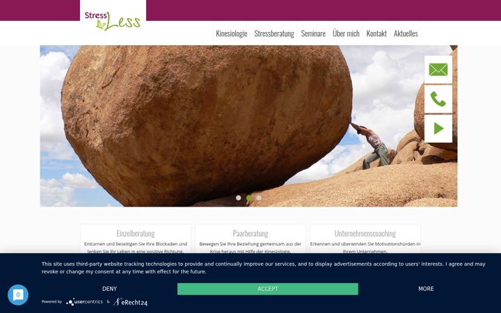 Screenshot of barth-kinesiologie.de