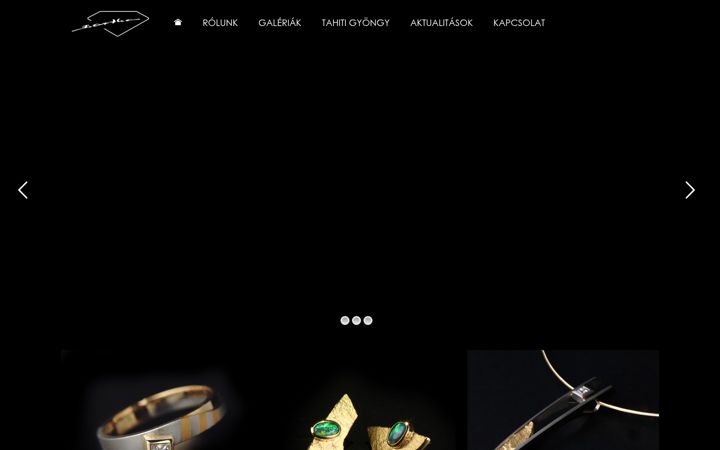 Screenshot of bartha-ekszer.hu