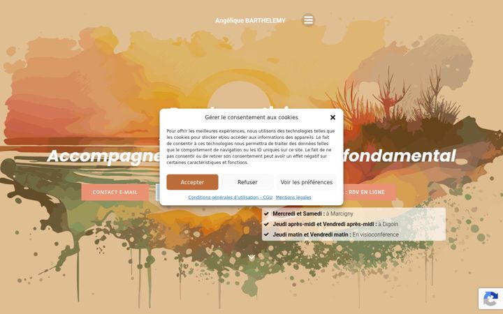 Screenshot of barthelemy-psy.fr