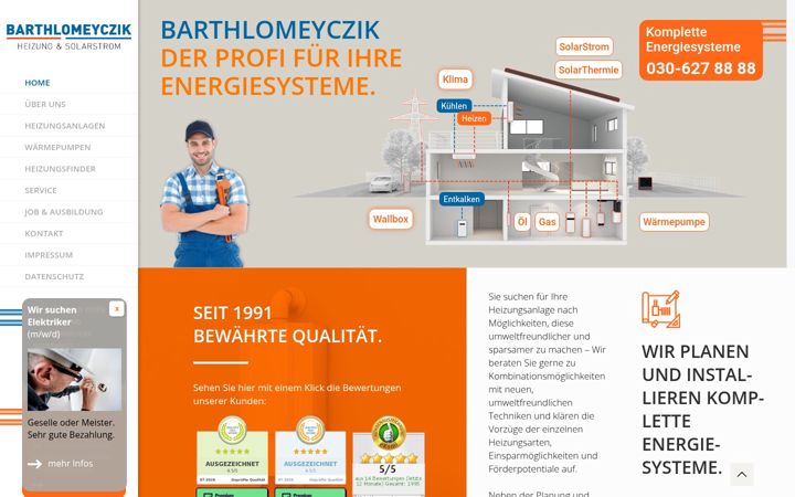 Screenshot of barthlomeyczik.de
