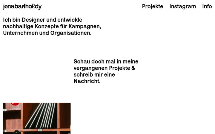 Screenshot of bartholdy.cloud