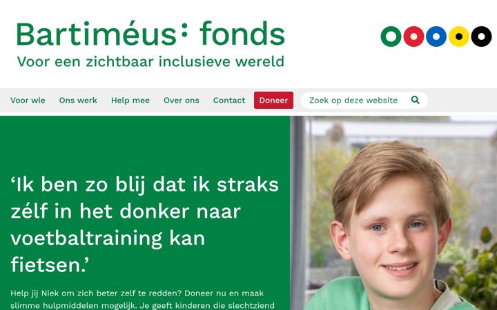 Screenshot of bartimeusfonds.nl