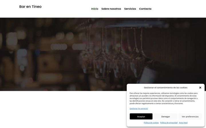 Screenshot of bartineo.es