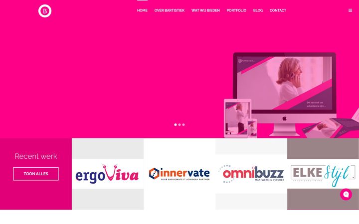 Screenshot of bartistiek.com