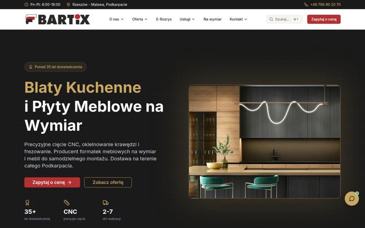 Screenshot of bartix.pl