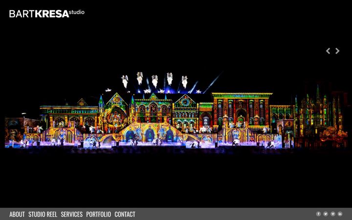 Screenshot of bartkresa.com