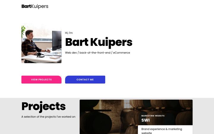 Screenshot of bartkuipers.dev