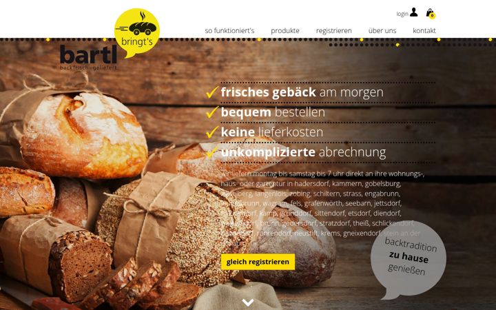 Screenshot of bartl-bringts.at