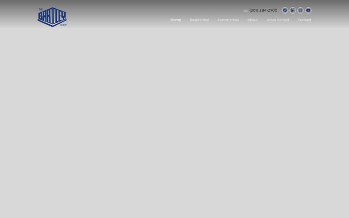 Screenshot of bartleycorp.com