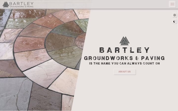 Screenshot of bartleygroundworks.co.uk