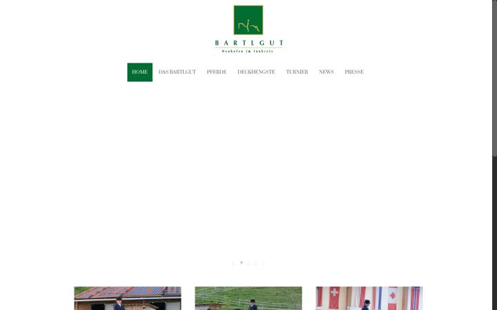 Screenshot of bartlgut.at