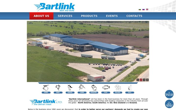 Screenshot of bartlink.eu