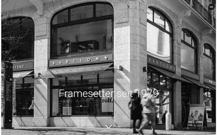 Screenshot of bartlome-optik.ch