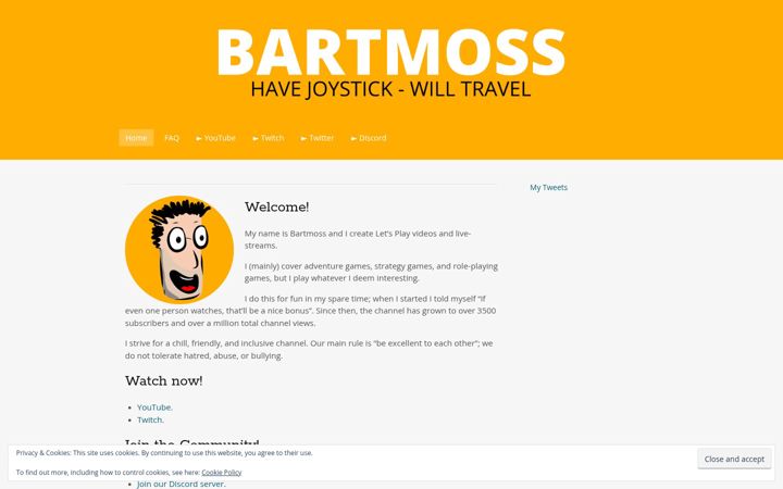 Screenshot of bartmoss.tv