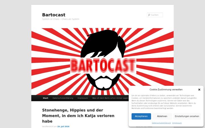 Screenshot of bartocast.de