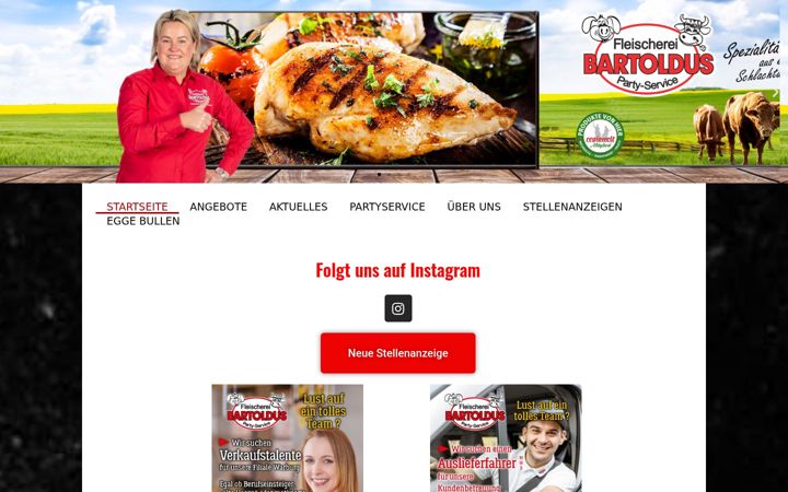 Skærmbillede af bartoldusdigitaletheke.de