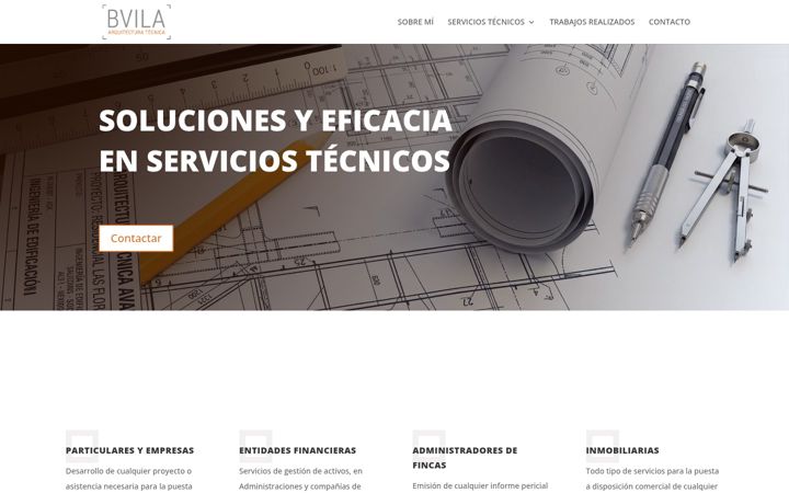 Screenshot of bartolomevila.com