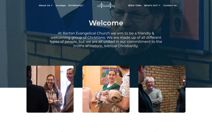 Screenshot of bartonec.org.uk